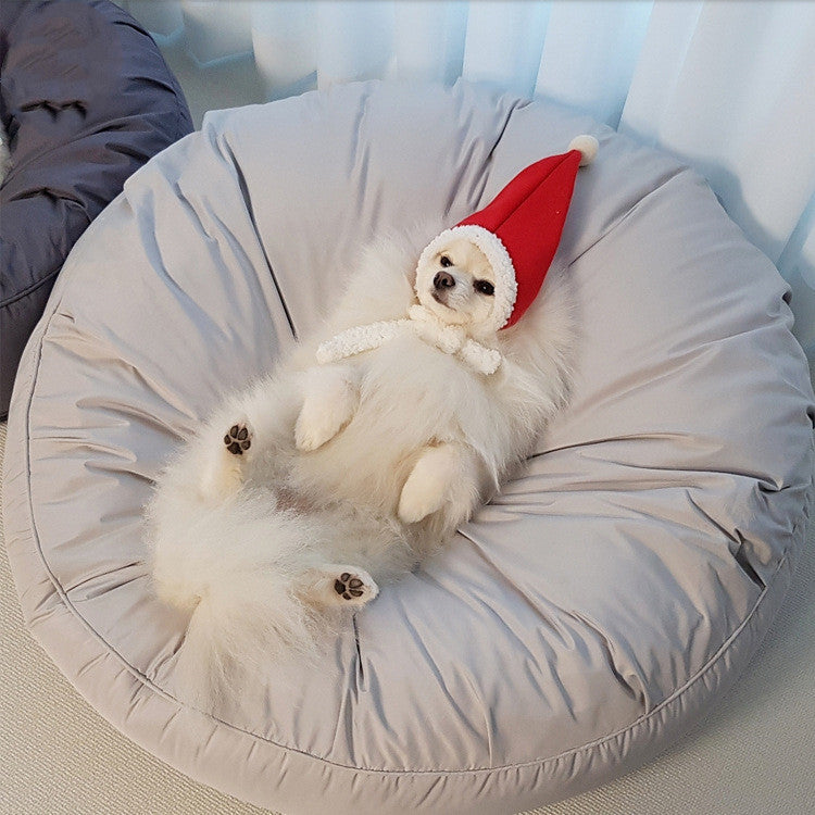 The Ultimate Comfort for Your Furry Friend: Pet Moisture-proof Round Bed